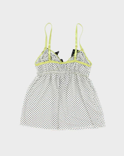 Vintage Y2k 00s Jacob Polka Dot Cami - S