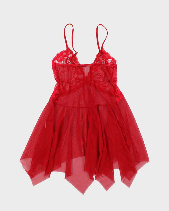 Vintage Y2k 00s Avid Love Handkerchief Hem Cami - S