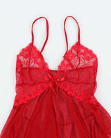 Vintage Y2k 00s Avid Love Handkerchief Hem Cami - S