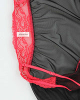 Vintage Y2k 00s LA Vie En Rose Mesh Cami - L