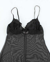 Vintage Y2k 00s La Senza Mesh Cami - XS