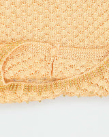 Vintage Y2k 00s Crochet Beaded Top - XS