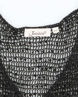Vintage Y2k 00s Jessica Sequin Crochet Top - M
