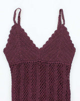 Vintage Y2k 00s Le Chateau Crochet Cami - S