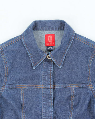 Vintage Y2k 00s Guess Denim Blouse - S