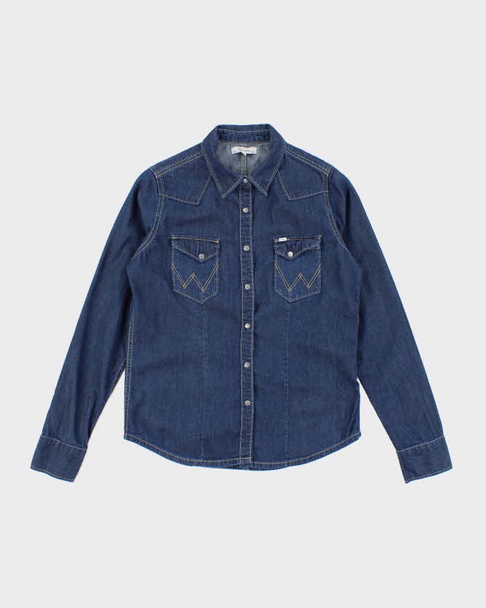 Vintage Wrangler Denim Western Blouse - S