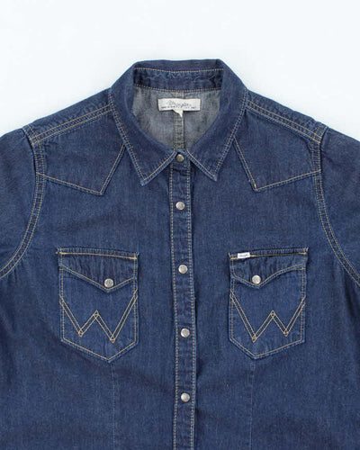 Vintage Wrangler Denim Western Blouse - S