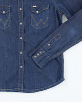 Vintage Wrangler Denim Western Blouse - S