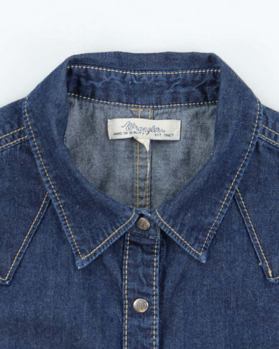 Vintage Wrangler Denim Western Blouse - S