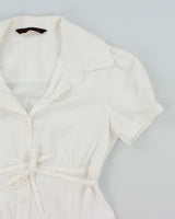 Vintage Y2k 00s Construct Blouse - M