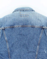 Vintage 90s Denim Waistcoat - L