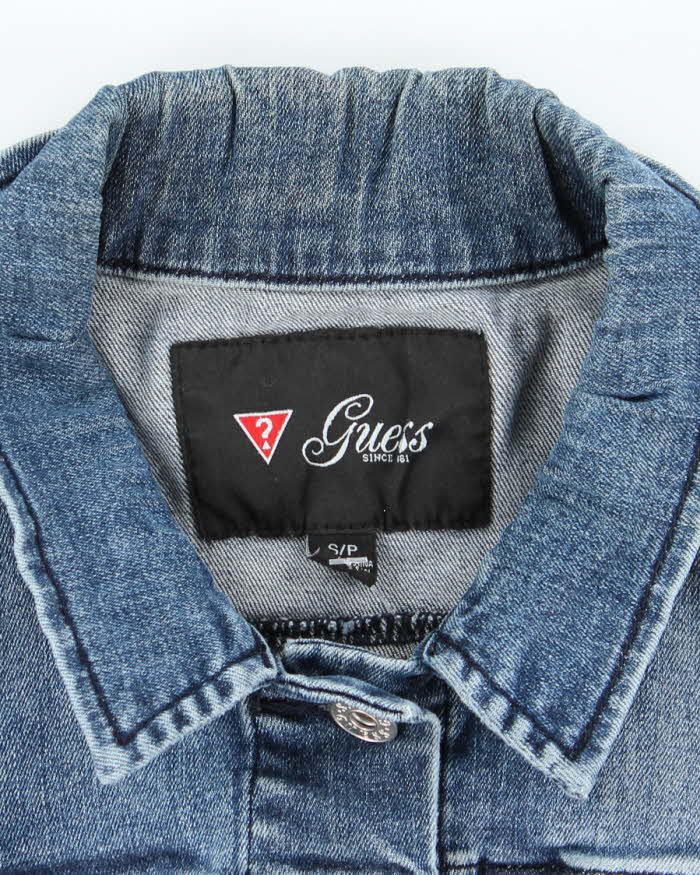 Y2k 00s Guess Denim Waistcoat - S