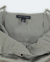 Banana Republic Pewter Grey 100% Silk Tank Top - S