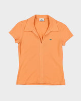 Women's Lacoste Orange Polo Shirt - S