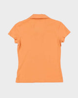 Women's Lacoste Orange Polo Shirt - S