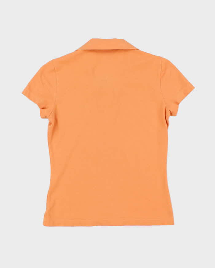 Women's Lacoste Orange Polo Shirt - S