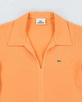 Women's Lacoste Orange Polo Shirt - S