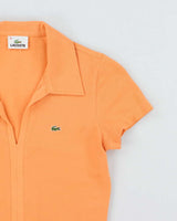 Women's Lacoste Orange Polo Shirt - S