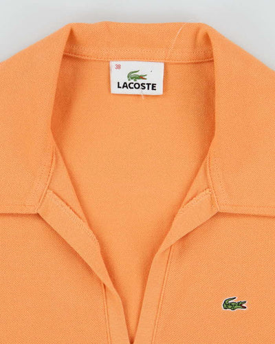 Women's Lacoste Orange Polo Shirt - S