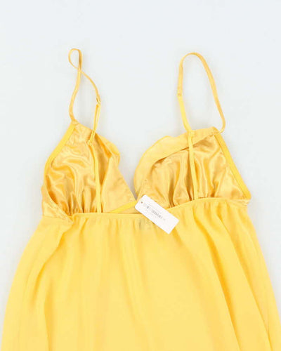 Vintage 90s La Senza Deadstock Yellow Cami - S