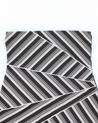 Vintage Y2k 00s Charlotte Russe Asymmetric Hem Top - XS