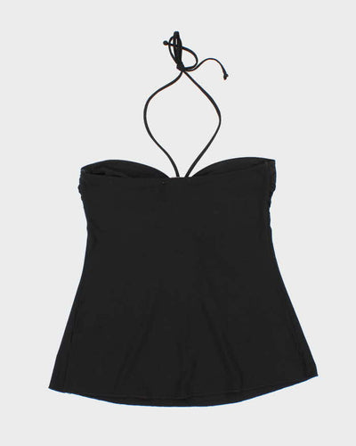 Vintage Y2k 00s Peep Studio Rhinestone Halter Top - M