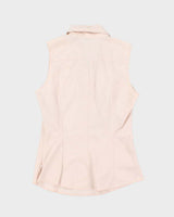 Vintage Burberry Blue Label Sleeveless Blouse - S