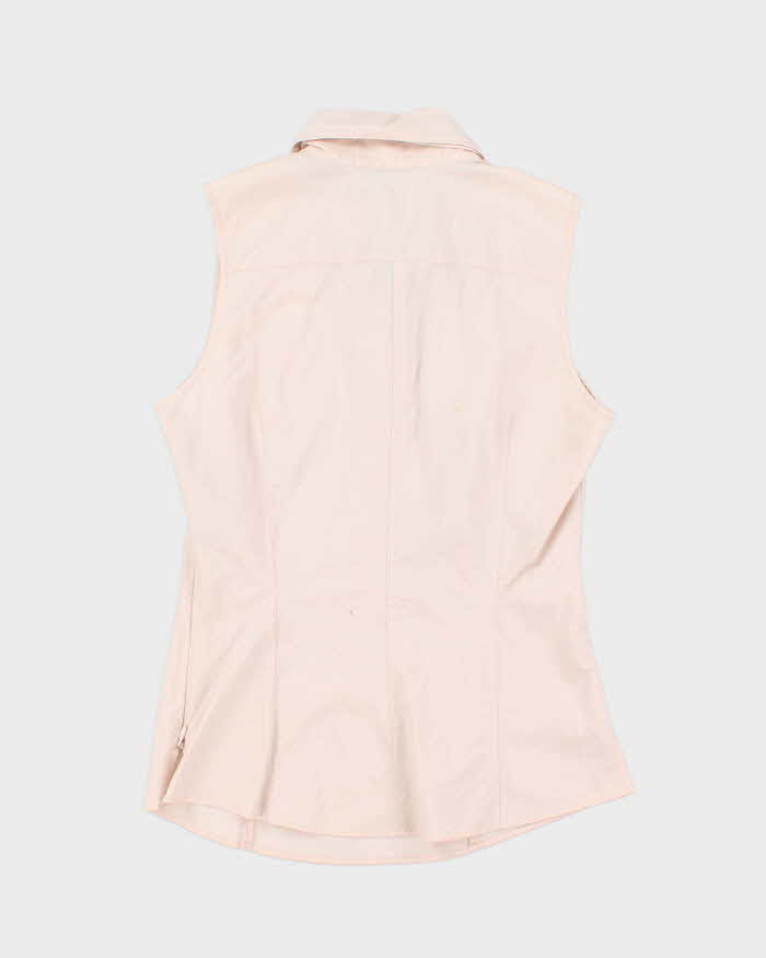 Vintage Burberry Blue Label Sleeveless Blouse - S