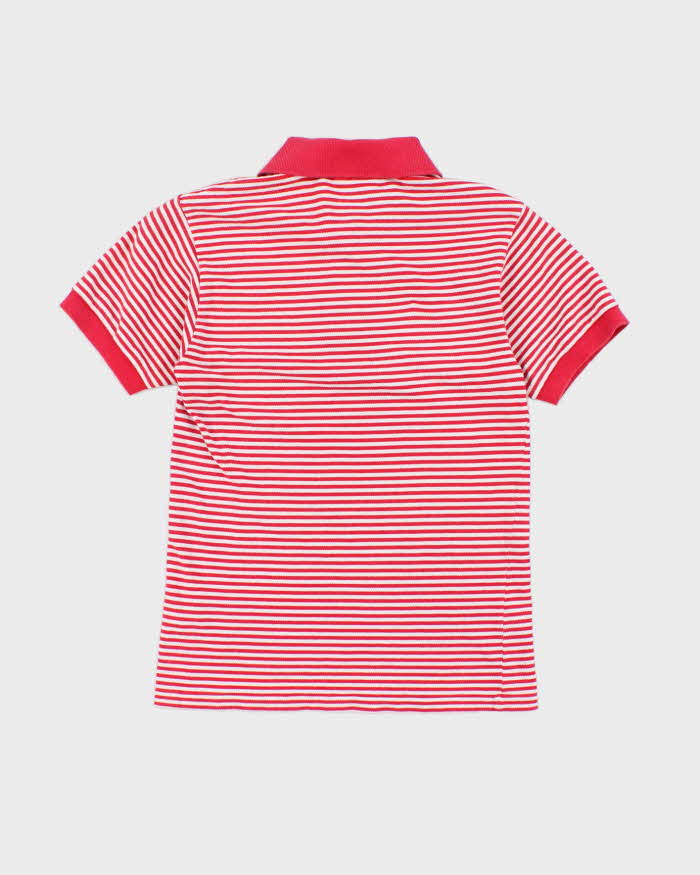 Vintage Lacoste Stripe Polo Shirt - S