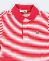 Vintage Lacoste Stripe Polo Shirt - S
