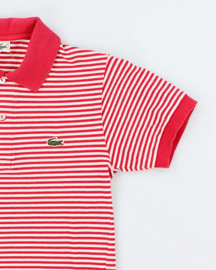 Vintage Lacoste Stripe Polo Shirt - S