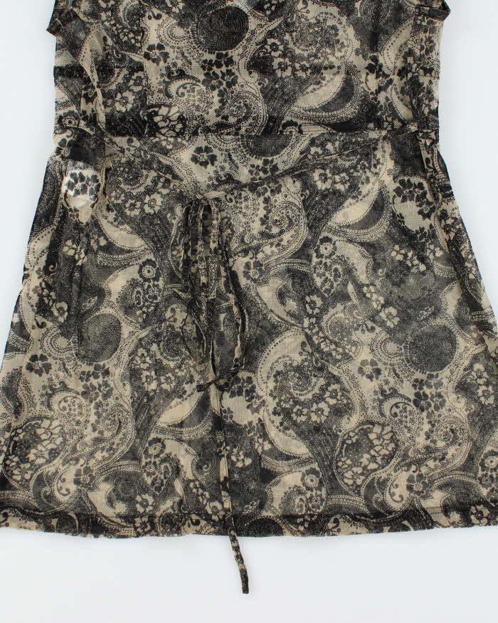 Vintage Y2k 00s  St. Vermeer Mesh Top - M
