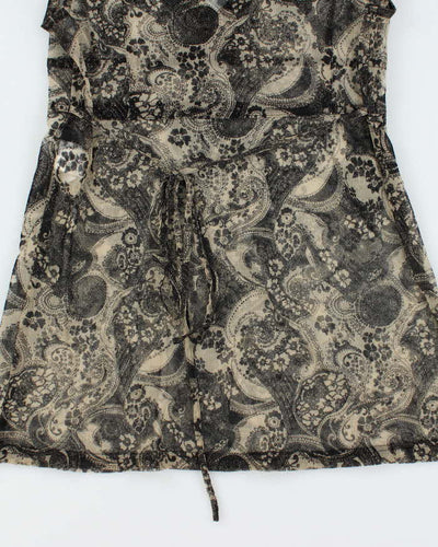 Vintage Y2k 00s  St. Vermeer Mesh Top - M