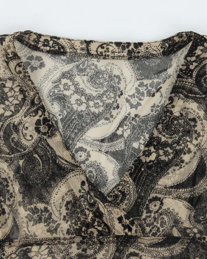 Vintage Y2k 00s  St. Vermeer Mesh Top - M