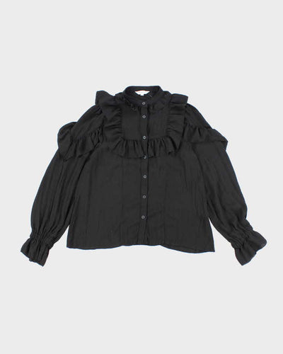 Vintage Y2k 00s Moussy Ruffle Blouse - M