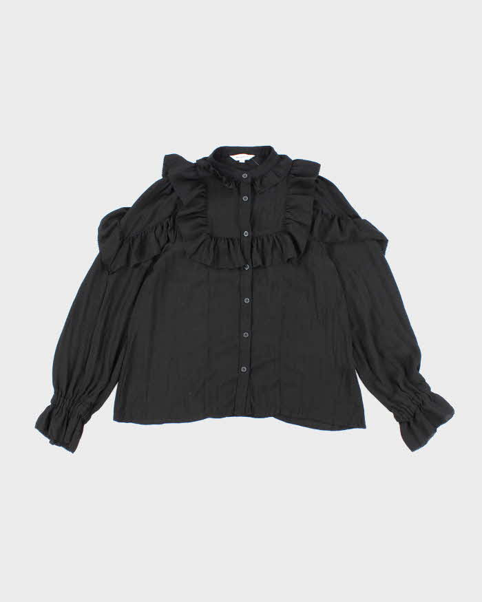 Vintage Y2k 00s Moussy Ruffle Blouse - M