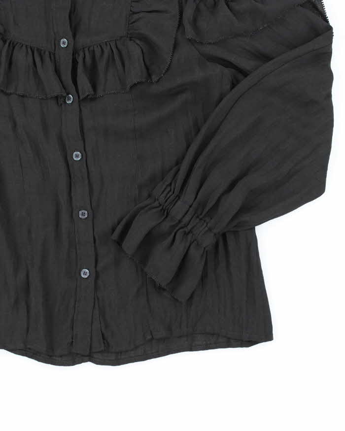 Vintage Y2k 00s Moussy Ruffle Blouse - M