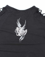 Vintage Y2k 00s Harley Davidson Cut-out Top - XL