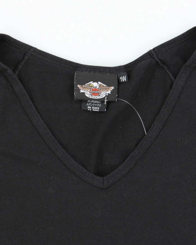 Vintage Y2k 00s Harley Davidson Cut-out Top - XL