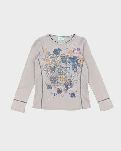 Vintage Y2k 00s To The Angel Long Sleeve Top - M