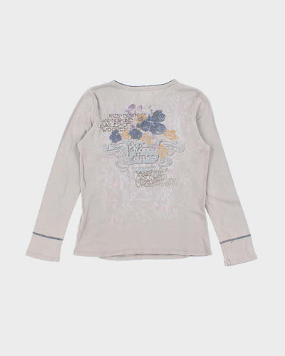 Vintage Y2k 00s To The Angel Long Sleeve Top - M