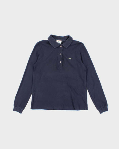 Vintage Lacoste Long Sleeve Polo Shirt - M