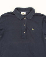 Vintage Lacoste Long Sleeve Polo Shirt - M