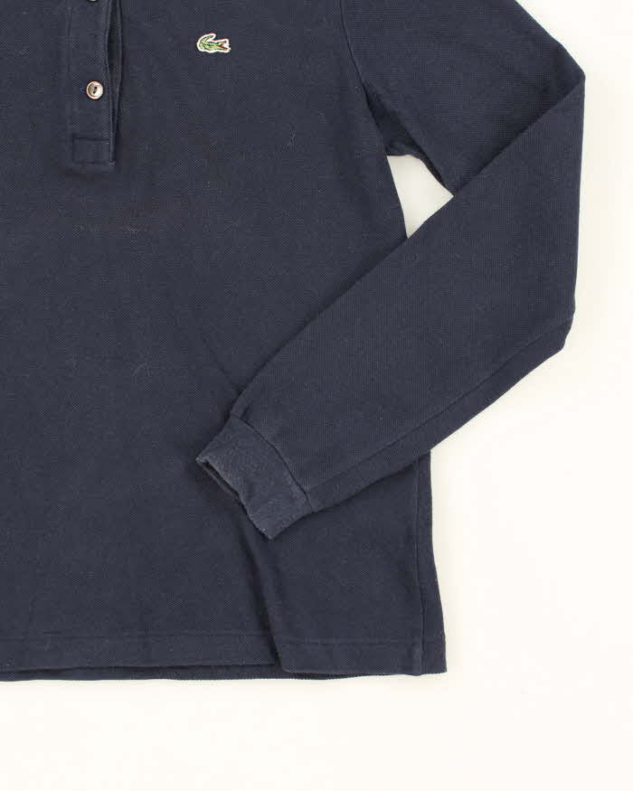 Vintage Lacoste Long Sleeve Polo Shirt - M