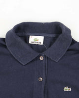 Vintage Lacoste Long Sleeve Polo Shirt - M