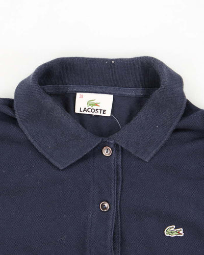 Vintage Lacoste Long Sleeve Polo Shirt - M