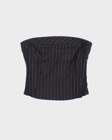 Vintage Y2k 00s Clockhouse Pin Stripe Top - S