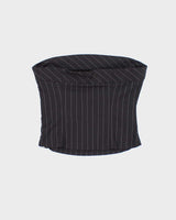 Vintage Y2k 00s Clockhouse Pin Stripe Top - S