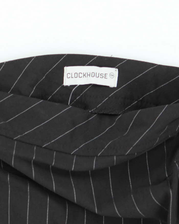 Vintage Y2k 00s Clockhouse Pin Stripe Top - S