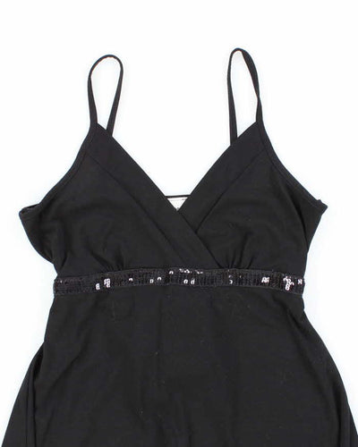 Vintage Y2k 00s Pelican Cove Waterfall Hem Cami - S